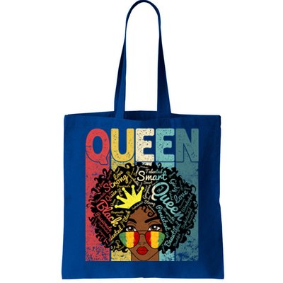 Black Queen Juneteenth Blm Black History Month Melanin Gift Tote Bag