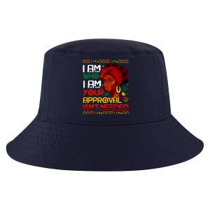 Black Queen Juneteenth Black History Month African Women Cool Comfort Performance Bucket Hat