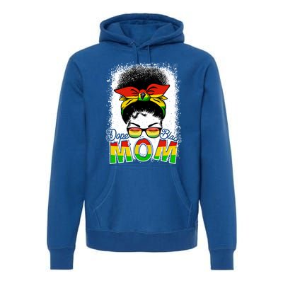 Black Queen Juneteenth African Dope Black Mom Black History Gift Premium Hoodie