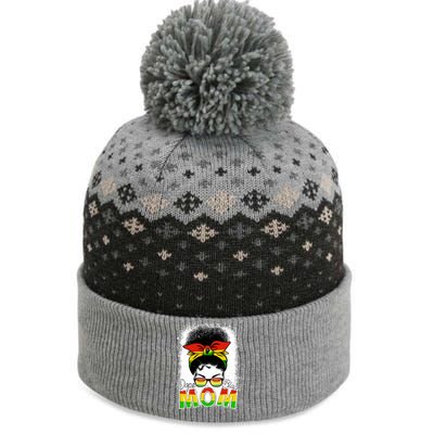 Black Queen Juneteenth African Dope Black Mom Black History Meaningful Gift The Baniff Cuffed Pom Beanie