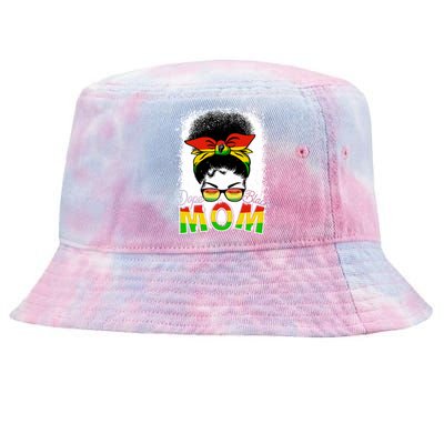 Black Queen Juneteenth African Dope Black Mom Black History Meaningful Gift Tie-Dyed Bucket Hat