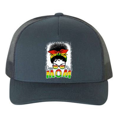 Black Queen Juneteenth African Dope Black Mom Black History Meaningful Gift Yupoong Adult 5-Panel Trucker Hat