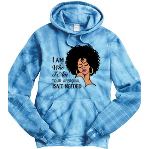 Black Queen Lady Curly Natural Afro African American Ladies Gift Tie Dye Hoodie