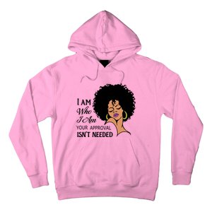 Black Queen Lady Curly Natural Afro African American Ladies Gift Hoodie