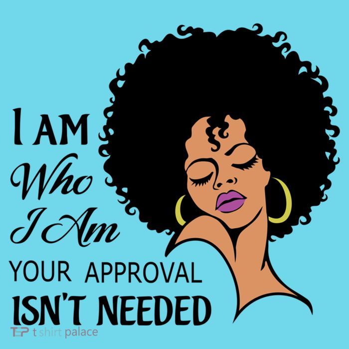 Black Queen Lady Curly Natural Afro African American Ladies Gift Premium T-Shirt