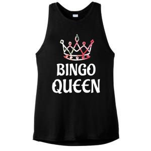 BINGO Queen Long Sleeved Ladies PosiCharge Tri-Blend Wicking Tank