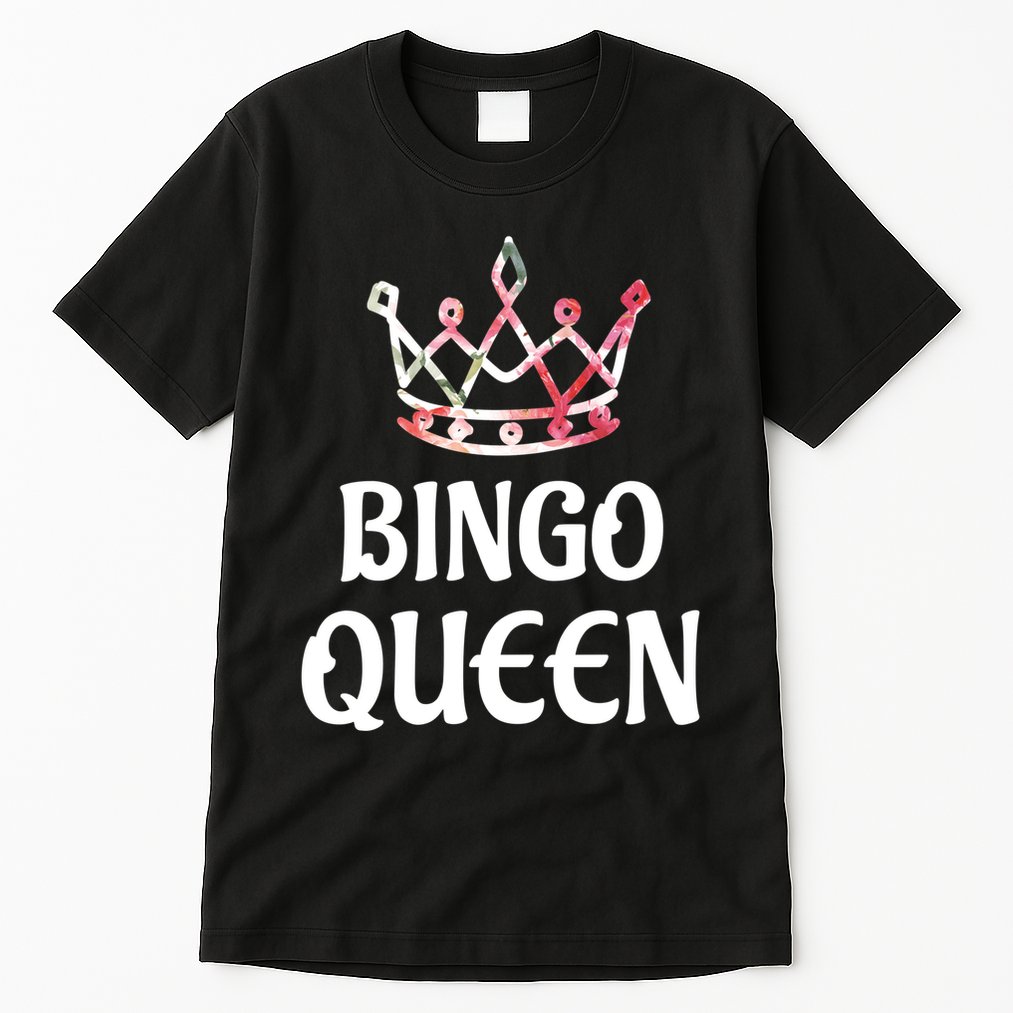 BINGO Queen Long Sleeved Tall T-Shirt