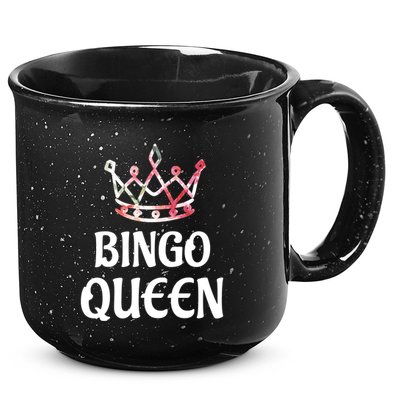 BINGO Queen Long Sleeved 15oz Campfire Ceramic Mug