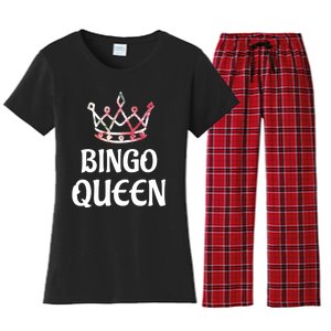 BINGO Queen Long Sleeved Women's Flannel Pajama Set