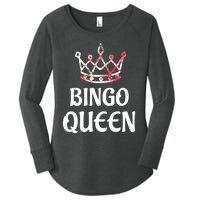 BINGO Queen Long Sleeved Women's Perfect Tri Tunic Long Sleeve Shirt