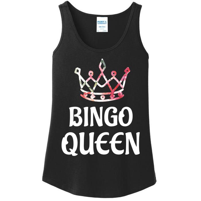 BINGO Queen Long Sleeved Ladies Essential Tank