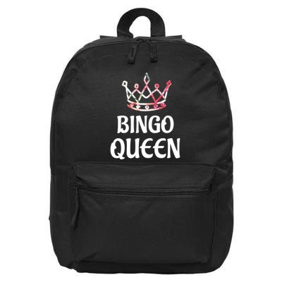 BINGO Queen Long Sleeved 16 in Basic Backpack