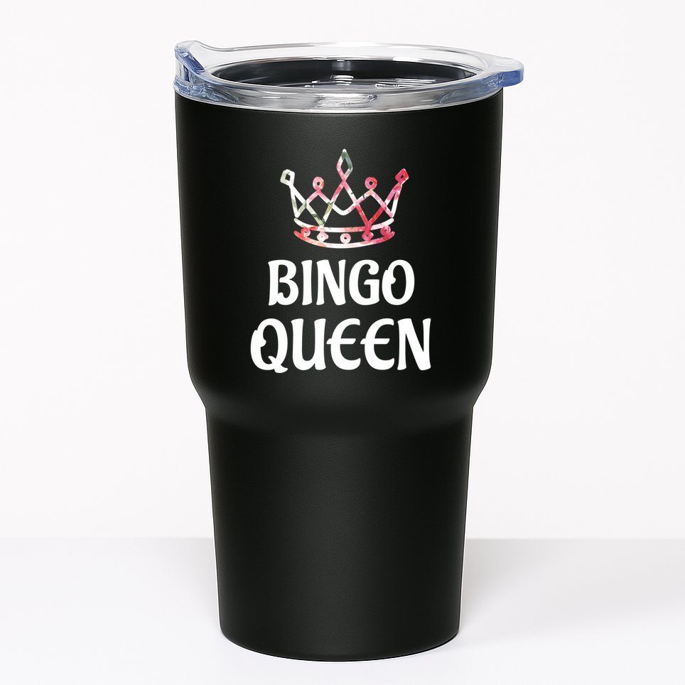 BINGO Queen Long Sleeved Tumbler