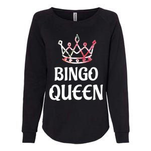 BINGO Queen Long Sleeved Womens California Wash Sweatshirt