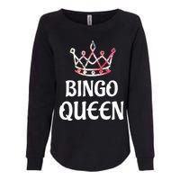 BINGO Queen Long Sleeved Womens California Wash Sweatshirt