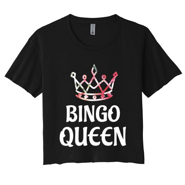 BINGO Queen Long Sleeved Crop Top