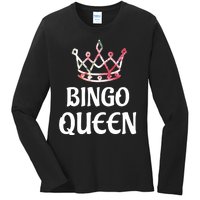 BINGO Queen Long Sleeved Ladies Long Sleeve Shirt