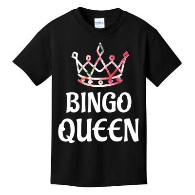 BINGO Queen Long Sleeved Kids T-Shirt