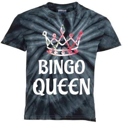 BINGO Queen Long Sleeved Kids Tie-Dye T-Shirt