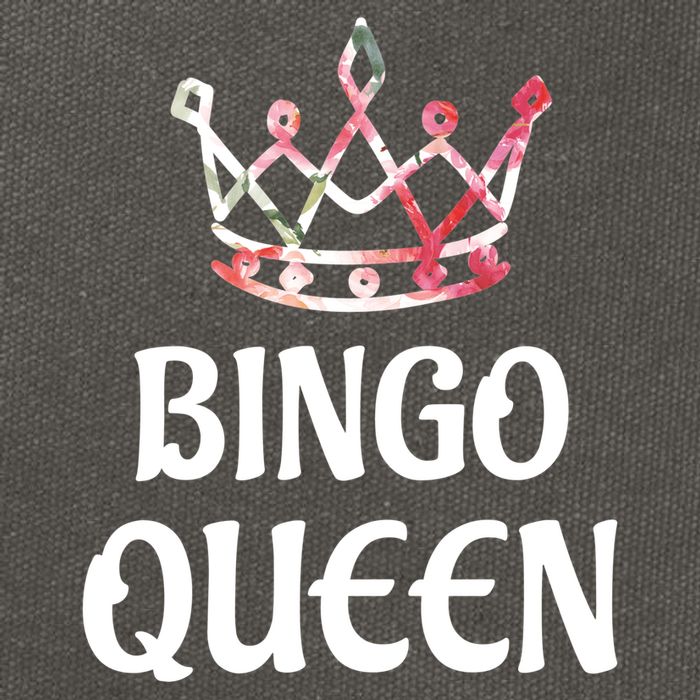 BINGO Queen Long Sleeved Cotton Canvas Backpack