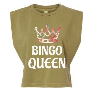 BINGO Queen Long Sleeved Garment-Dyed Women's Muscle Tee