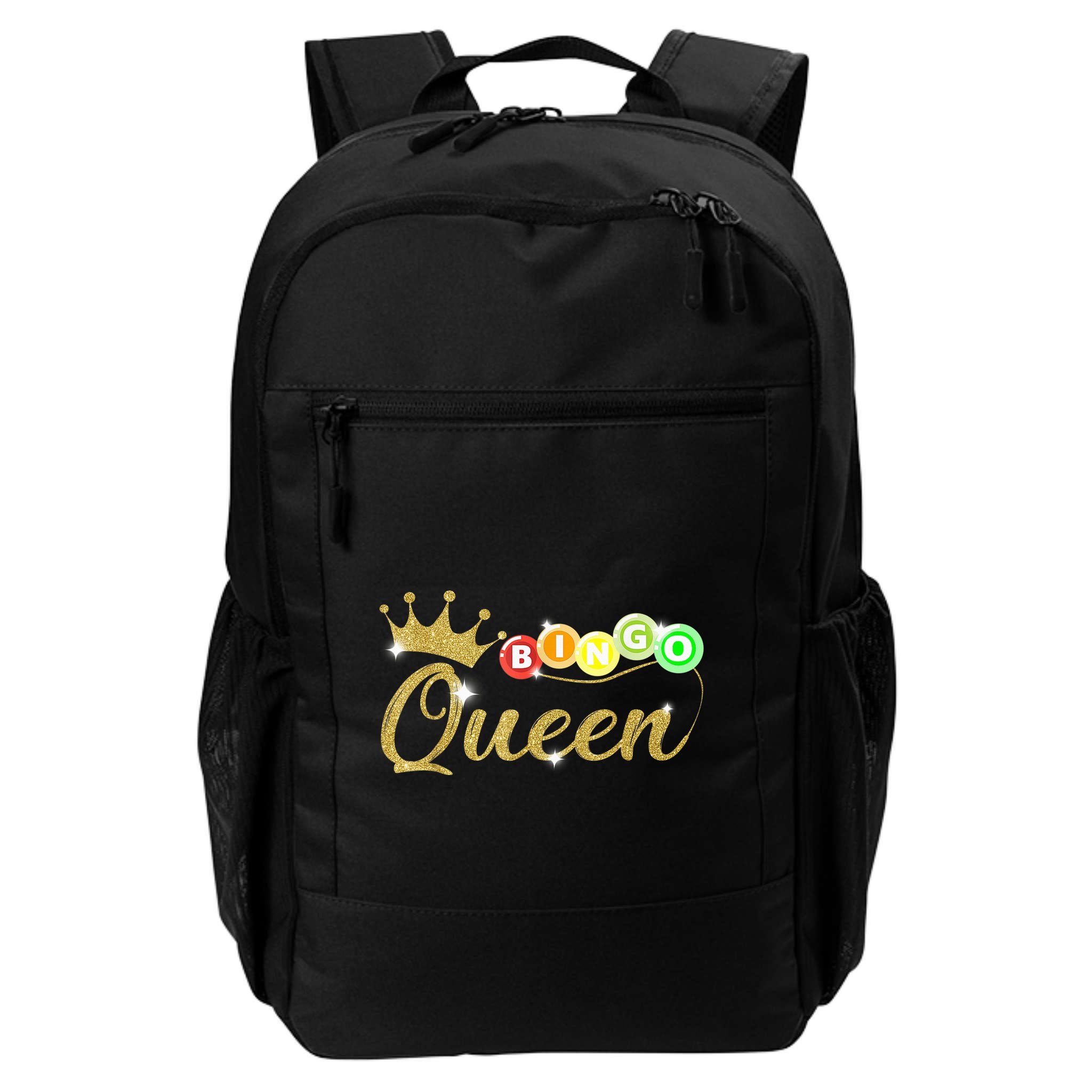 Bingo Queen Lucky Bingo Grandma Gambling Mothers Day Backpack