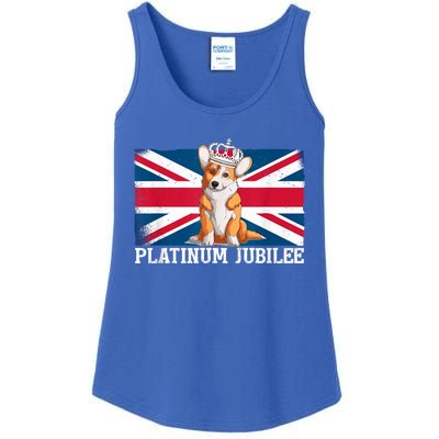 British Queen Monarchy Platinum Jubilee 70th Anniversary Ladies Essential Tank