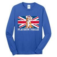 British Queen Monarchy Platinum Jubilee 70th Anniversary Tall Long Sleeve T-Shirt