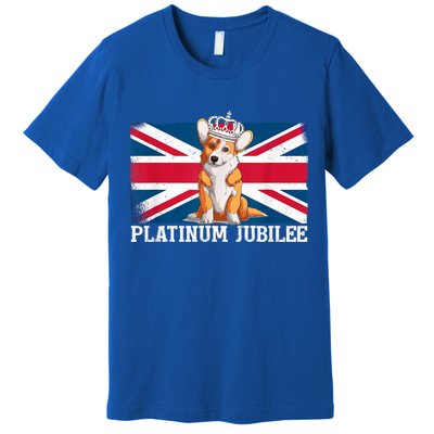 British Queen Monarchy Platinum Jubilee 70th Anniversary Premium T-Shirt