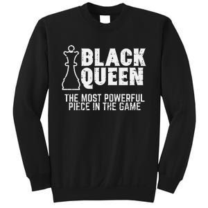 Black Queen Most Powerful Chess African American Sweatshirt