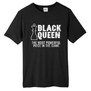 Black Queen Most Powerful Chess African American Tall Fusion ChromaSoft Performance T-Shirt