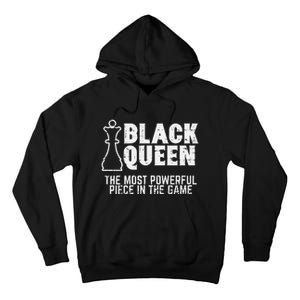 Black Queen Most Powerful Chess African American Tall Hoodie