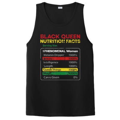 Black Queen Nutrition Facts Black History Month Black Pride PosiCharge Competitor Tank