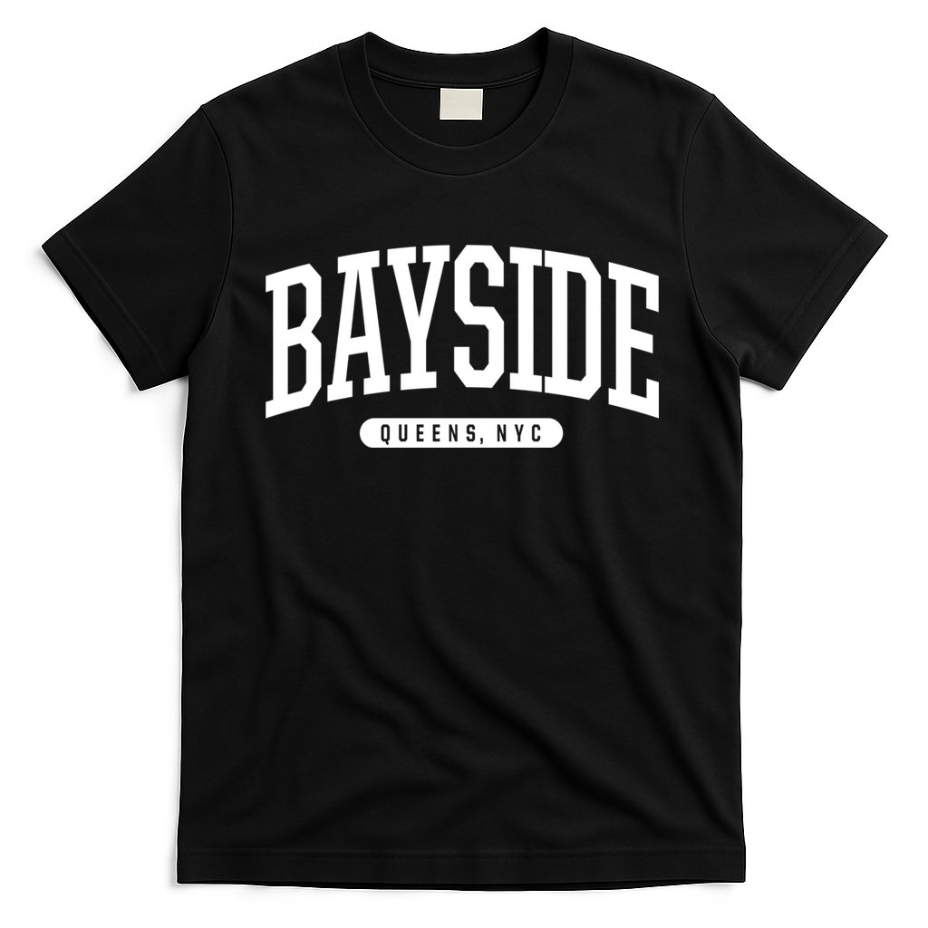 Bayside Queens Ny Souvenirs & Gifts Nyc Borough Bayside Queens New York T-Shirt
