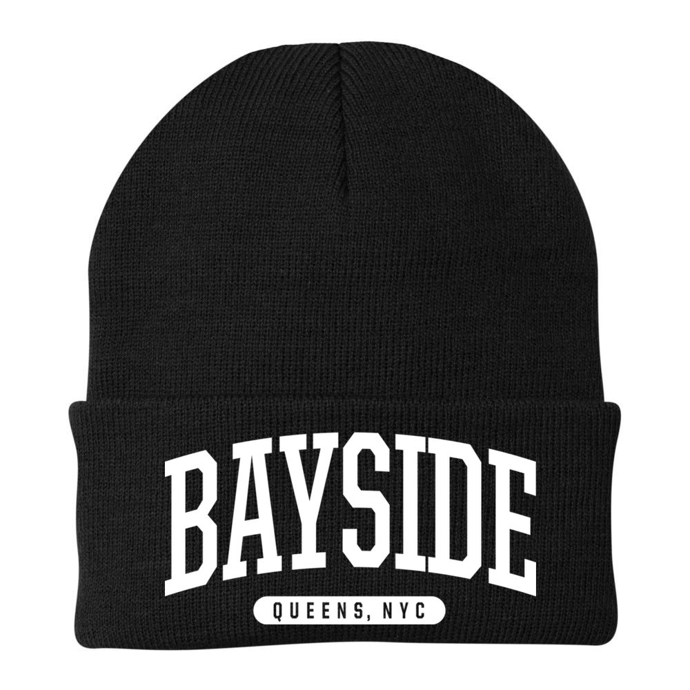 Bayside Queens Ny Souvenirs & Gifts Nyc Borough Bayside Queens New York Beanie