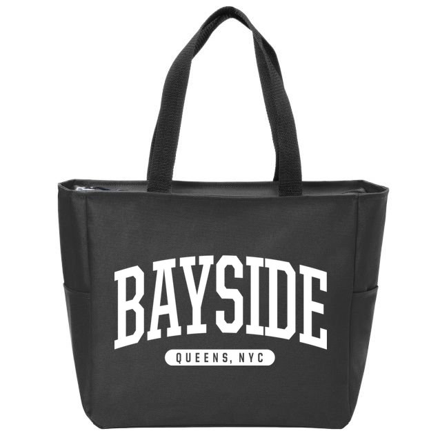 Bayside Queens Ny Souvenirs & Gifts Nyc Borough Bayside Queens New York Zip Tote Bag