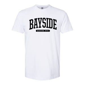 Bayside Queens Ny Souvenirs & Gifts Nyc Borough Bayside Queens New York Softstyle CVC T-Shirt