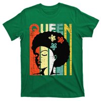 Black Queen Proud Black African American Lady Black History T-Shirt