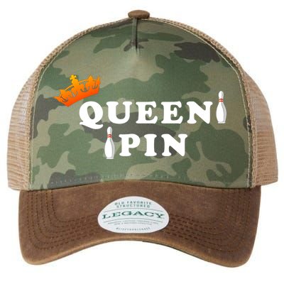 Bowling Queen Pin Legacy Tie Dye Trucker Hat