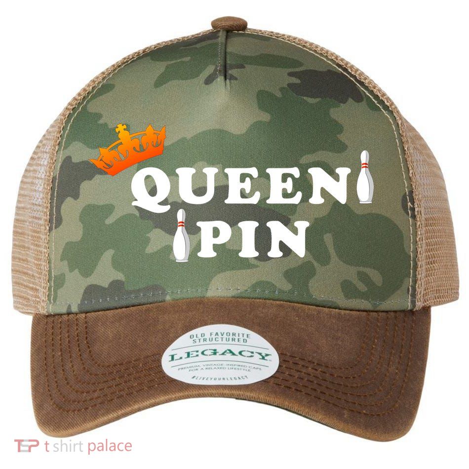 Bowling Queen Pin Legacy Tie Dye Trucker Hat