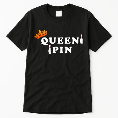 Bowling Queen Pin Tall T-Shirt