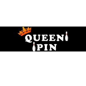 Bowling Queen Pin Bumper Sticker