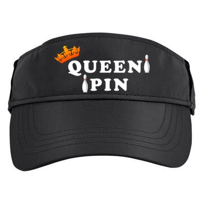 Bowling Queen Pin Adult Drive Performance Visor