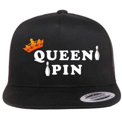 Bowling Queen Pin Flatbill Hat