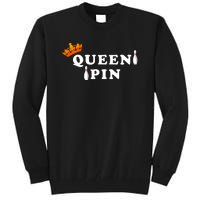 Bowling Queen Pin Tall Sweatshirt