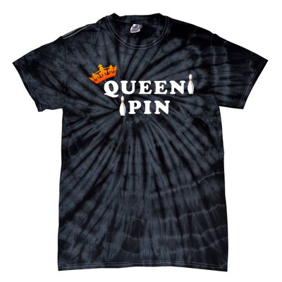 Bowling Queen Pin Tie-Dye T-Shirt