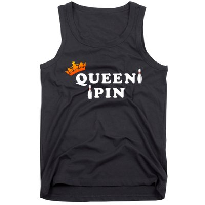 Bowling Queen Pin Tank Top