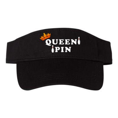 Bowling Queen Pin Valucap Bio-Washed Visor