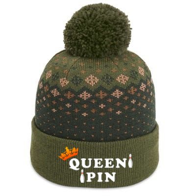 Bowling Queen Pin The Baniff Cuffed Pom Beanie