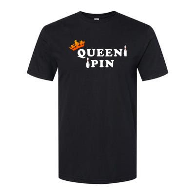 Bowling Queen Pin Softstyle® CVC T-Shirt